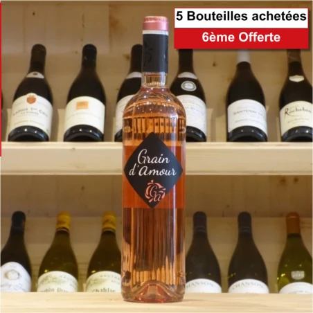 Grain d'Amour vin rosé doux