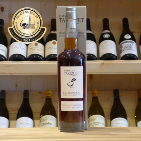 Bas Armagnac Pure Folle Blanche 8 ans Domaine Du Tariquet