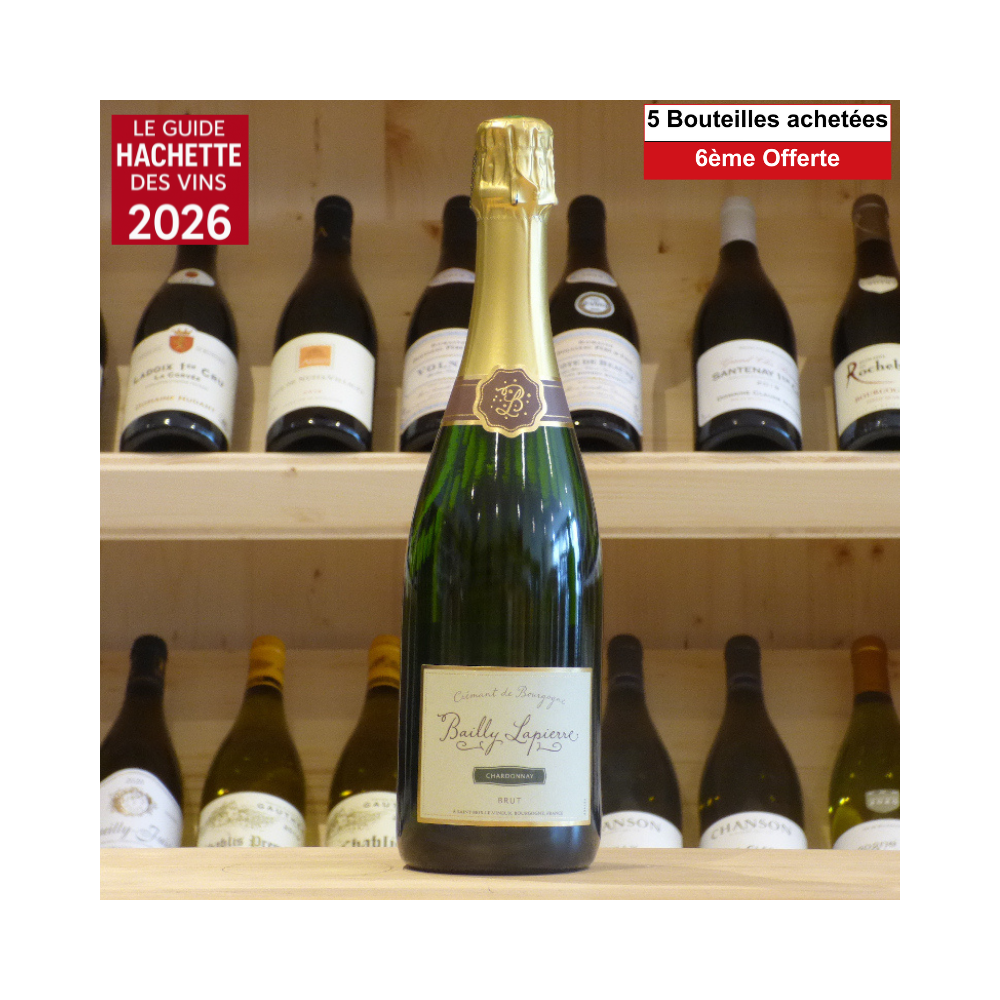 Crémant de Bourgogne Bailly Lapierre chardonnay