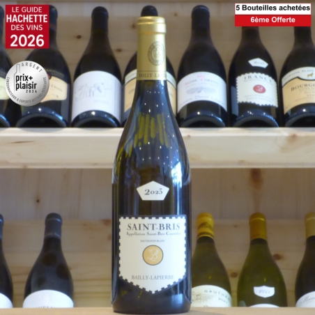 Saint-Bris sauvignon Bailly Lapierre 2023