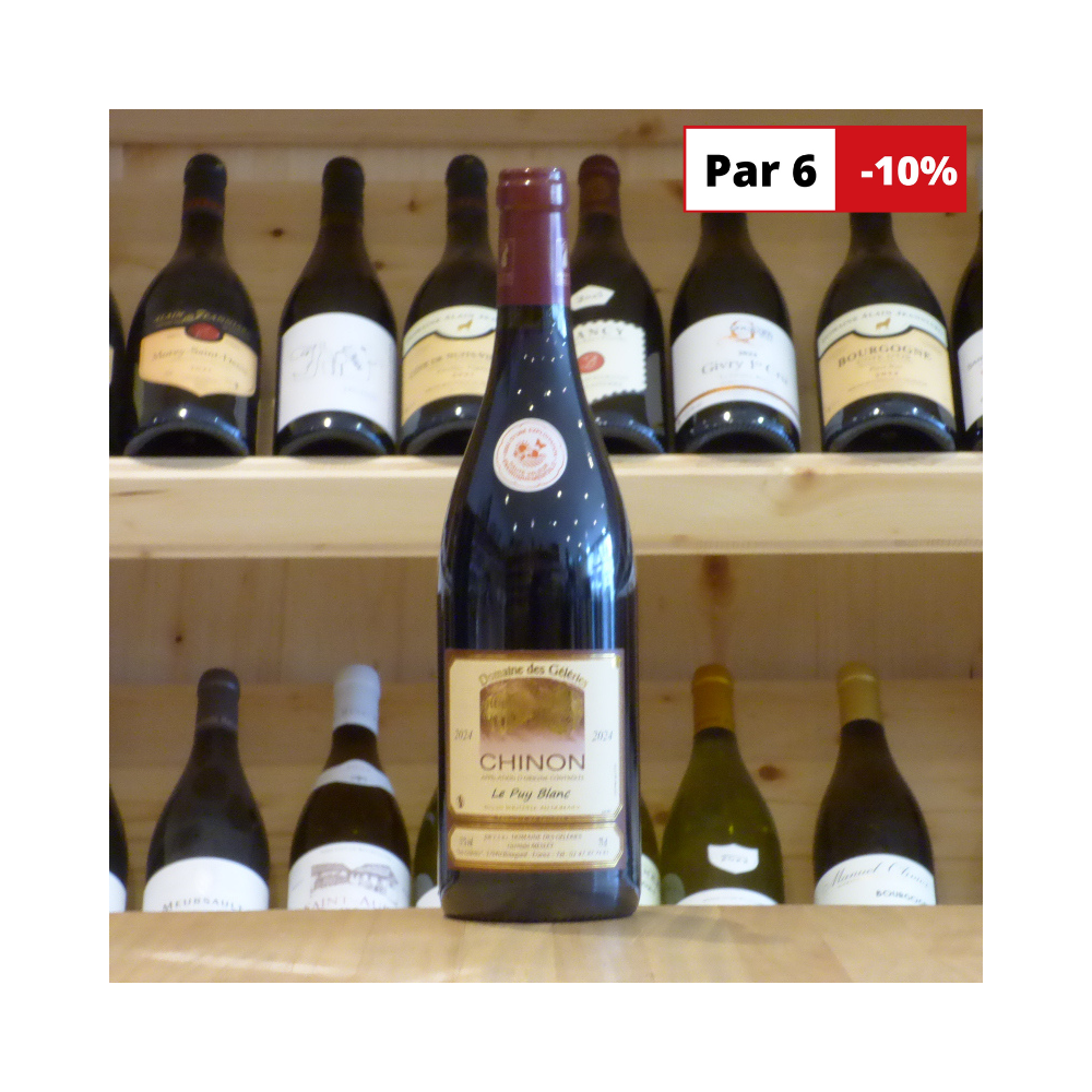 Chinon Domaine des Géléries Puy blanc 2024