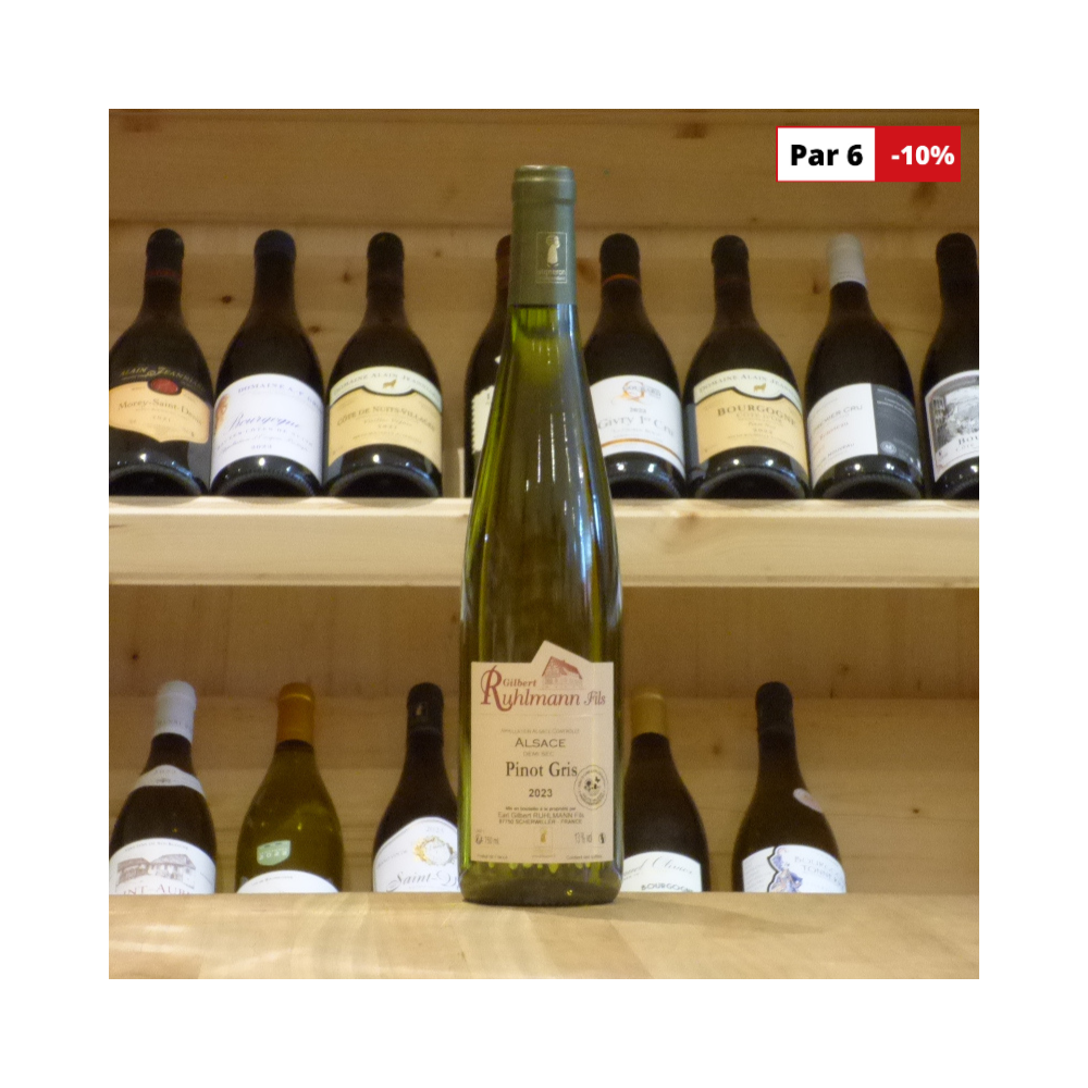 Alsace pinot gris Domaine Gilbert Ruhlmann 2023