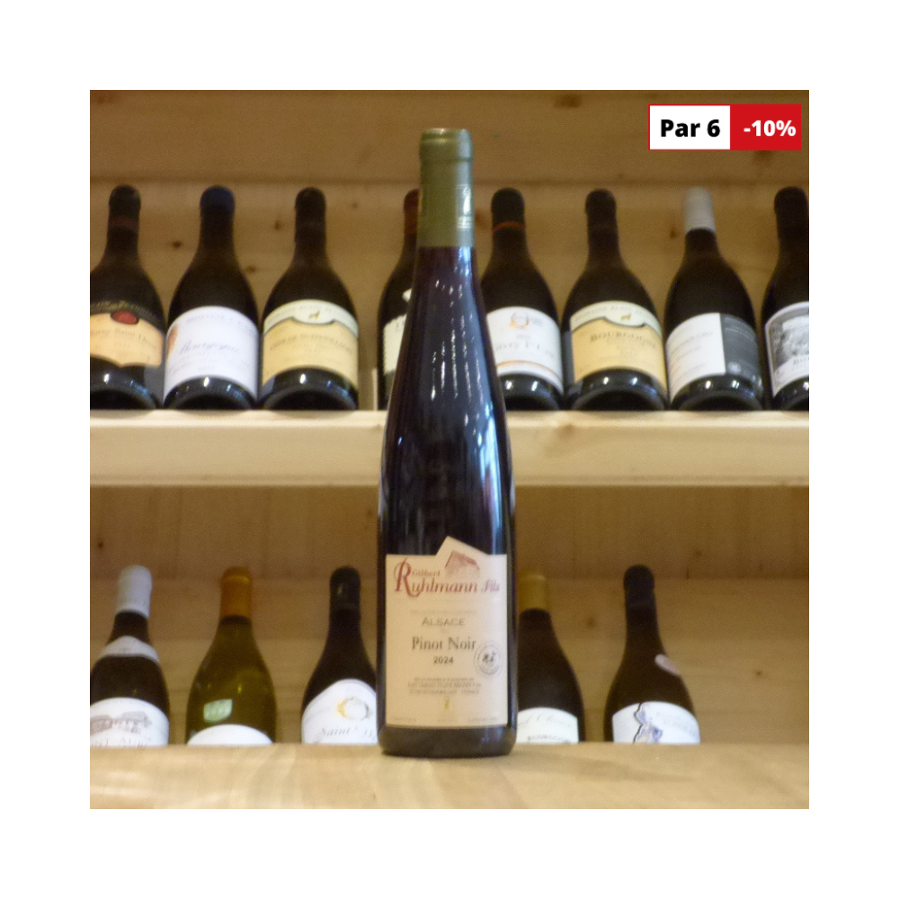 Pinot noir d'Alsace Domaine Gilbert Ruhlmann 2024