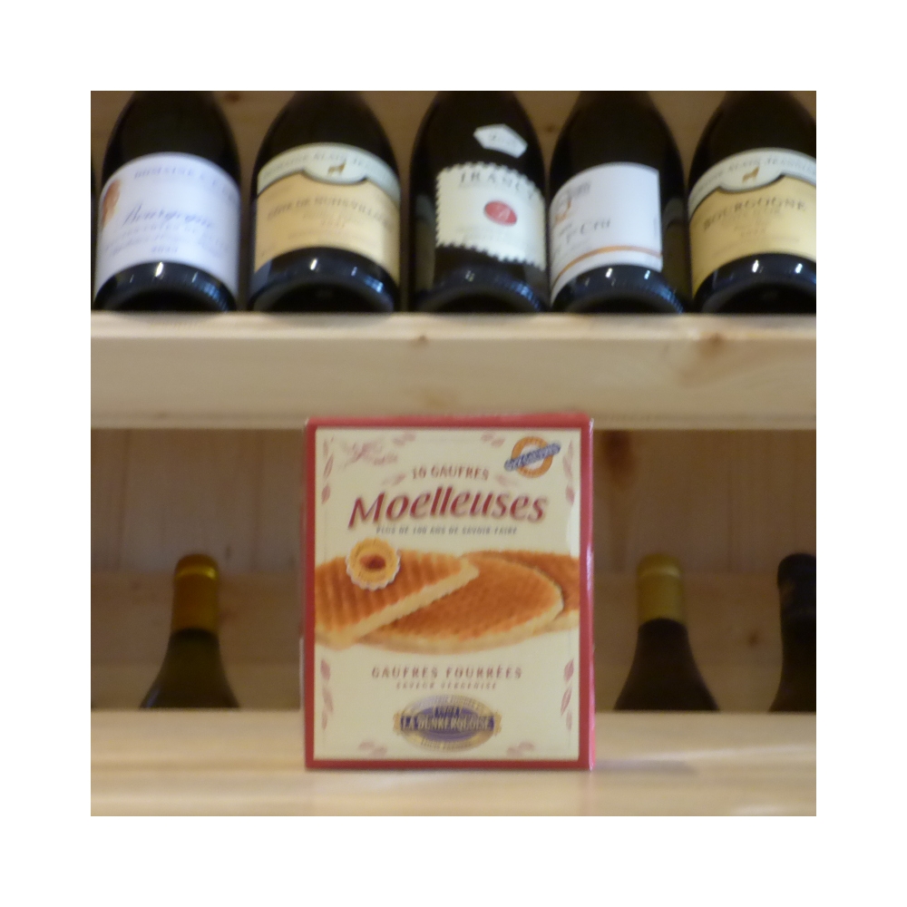Gaufres fourrées vergeoise La Dunkerquoise