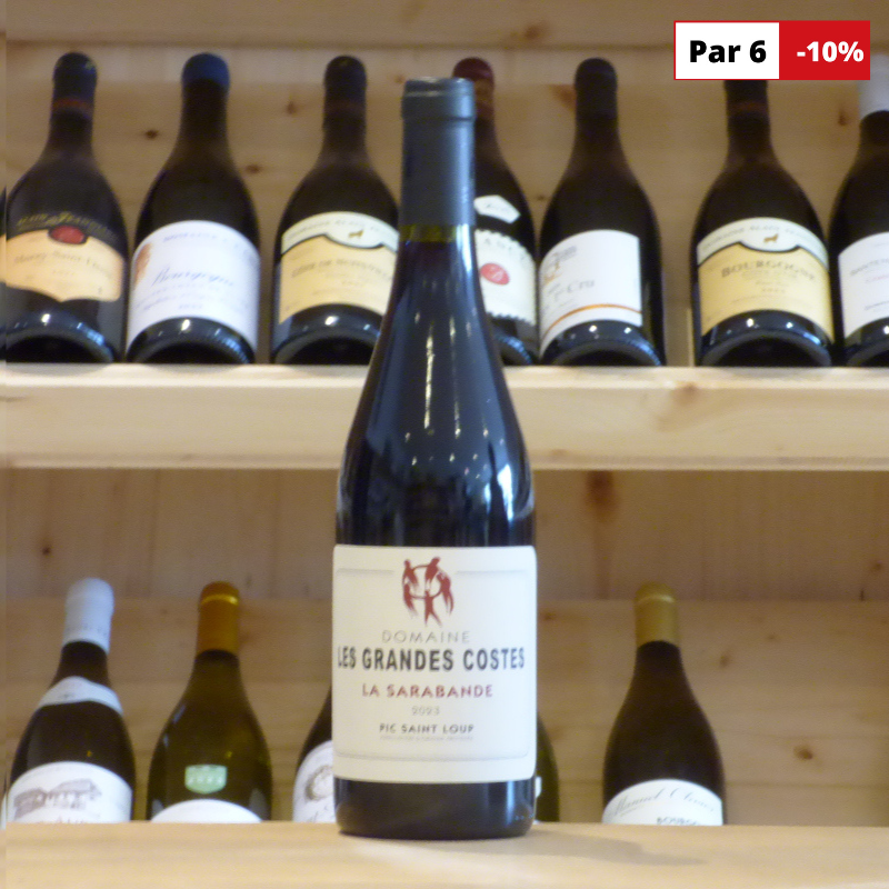 Pic Saint Loup Domaine Les Grandes Costes La Sarabande 2023