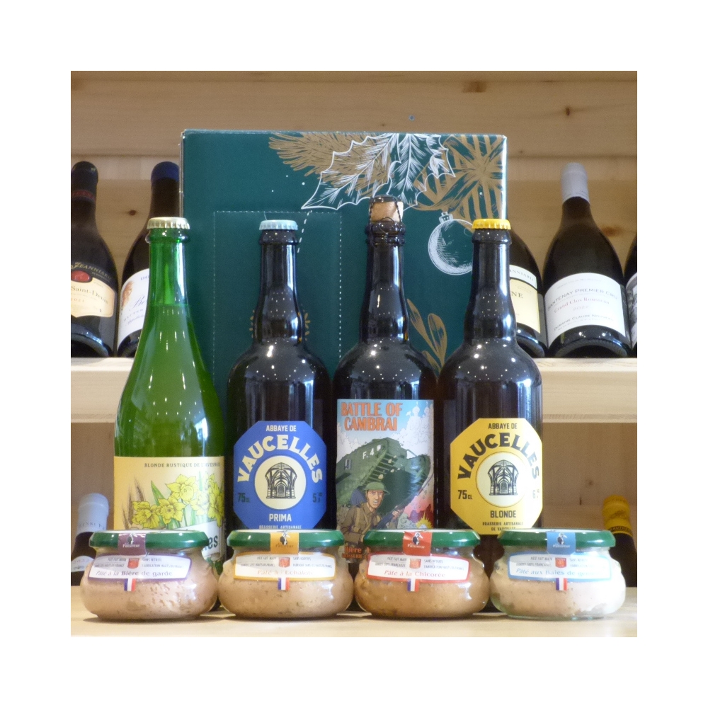 Coffret Bières & Terrines du Nord