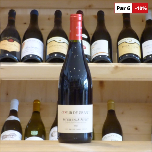 Moulin à Vent Coeur de granit 2023 Cave du Château de Chènas