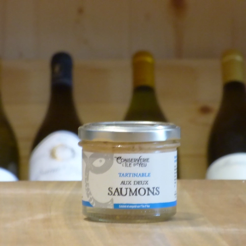 Tartinable aux deux saumons Conserverie de l'Ile d'Yeu