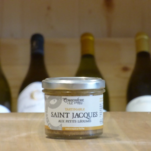 Tartinable de saint jacques aux petits légumes