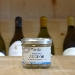 Tartinable aux anchois au piment d'Espelette Conserverie de l'Ile d'Yeu
