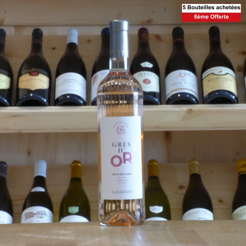 Vin de Pays du Gard Grès d'Or Rosé 2025