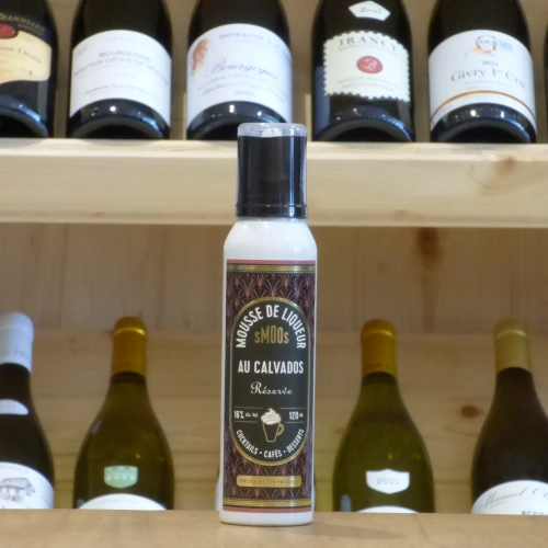 Mousse de liqueur Smoos au Calvados
