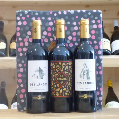 Coffret Trio Lussac Saint-Emilion