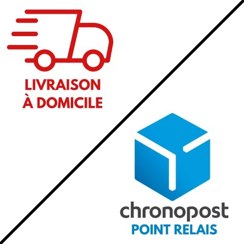 Livraison à domicile ou Point Relais en 48H